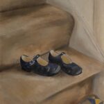 School Shoes on Stairs